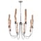 Cwi Lighting Meduse 8 Light Chandelier With Polished Nickel Finish 1203P21-8-613 - alternate 5